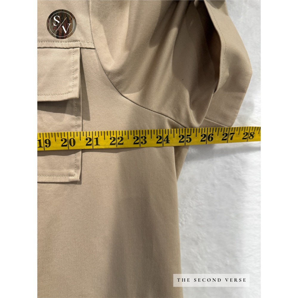 J. Crew Gamine Utility Shirtdress Stretch Twill BY836 Size 20 - Picture 7 of 11